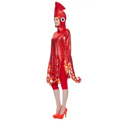 Halloween Cuttlefish Costumes Octopus Uniform Carnival Cosplay Jumpsuit PQ22826