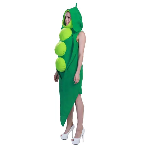 Halloween Costumes Party Uniform Carnival Pea Cosplay Jumpsuit PQ22045