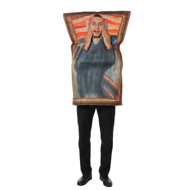 Halloween party Costumes Fun Mural Uniform Campus performance Jumpsuits PQ24484
