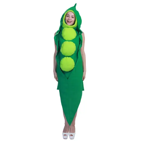 Halloween Costumes Party Uniform Carnival Pea Cosplay Jumpsuit PQ22045