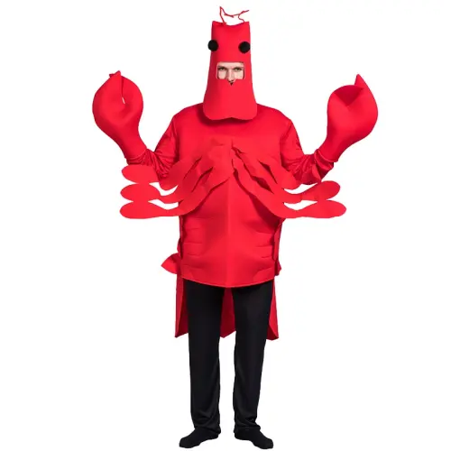 Halloween Lobster Costumes Marine Life Uniform Carnival Cosplay Jumpsuit PQ20328