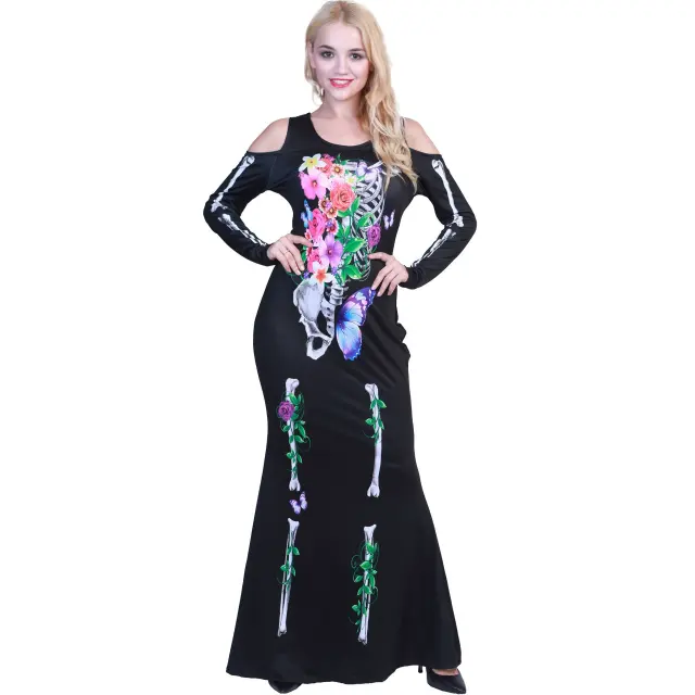 Adult Halloween Witch Costume For Woman Vampire Cosplay Fancy Dress PQ20152