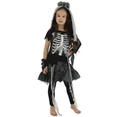 Kid Halloween Witch Costume For Child Magic Cosplay Fancy Dress PQ20152