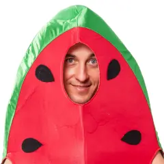 Halloween Watermelon Costume Carnival Cosplay Jumpsuit Food Uniform PQ20354