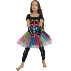 Kid Halloween Witch Costume For Child Magic Cosplay Fancy Dress PQ20152