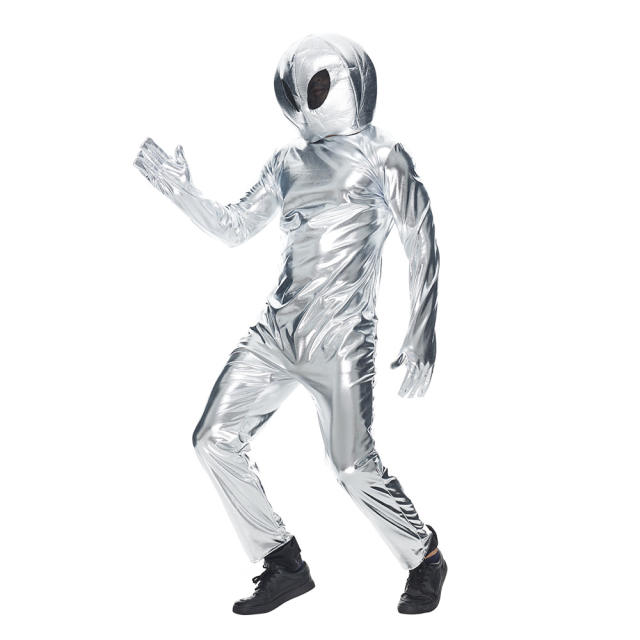 Alien Roaming Space Party Cosplay Costume Funny UFO Astronaut Uniform PQ27165