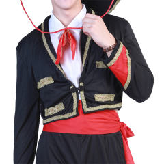 Ethnic Costume Mexican Day of the Dead Outfit, Halloween Uniform PQ22234