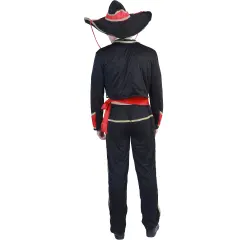 Ethnic Costume Mexican Day of the Dead Outfit, Halloween Uniform PQ22234