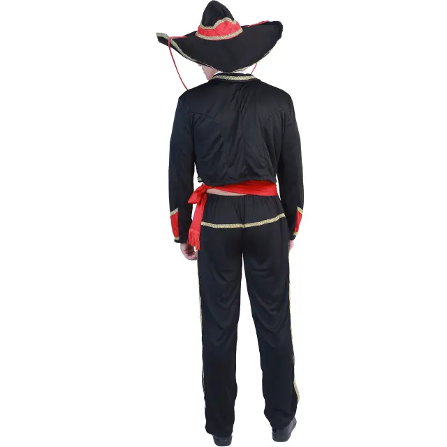 Ethnic Costume Mexican Day of the Dead Outfit, Halloween Uniform PQ22234