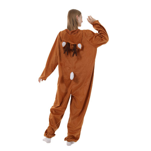 Elk Jumpsuit Christmas Uniform Reindeer Costume Sexy Xmas Fancy Dresses PQ22718
