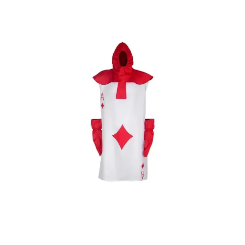 Alice's Adventures in Wonderland poker warrior Costume Block Spades cosplay Halloween Uniform PQ24009