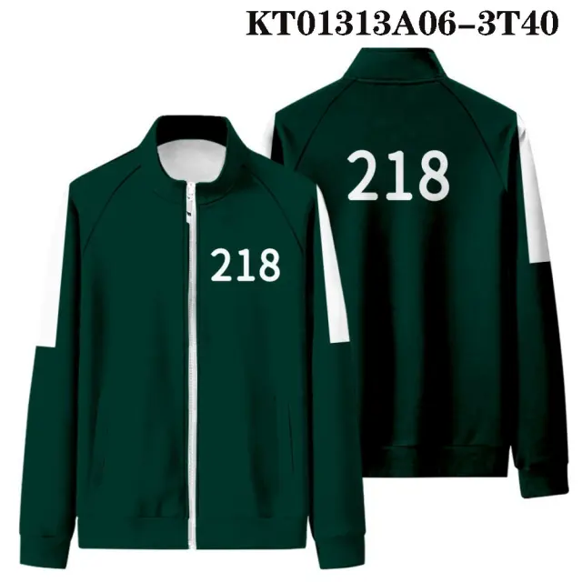 Squid Game Acting Jacket Korean Movies Coat Halloween Cosplay Costume PQ0390