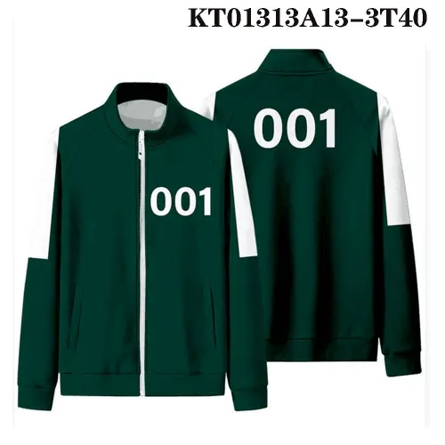 Squid Game Acting Jacket Korean Movies Coat Halloween Cosplay Costume PQ0390