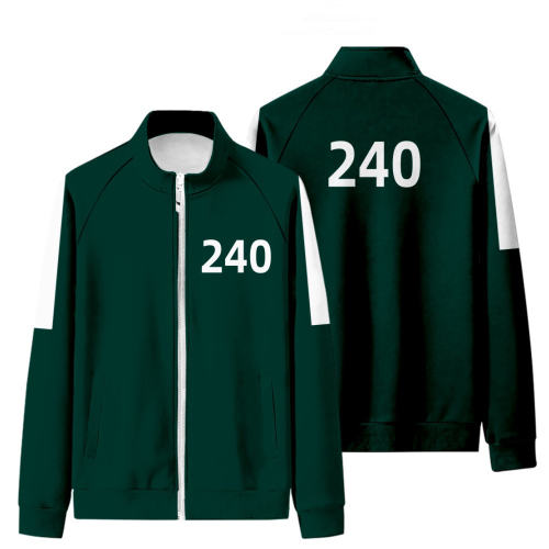 Squid Game Acting Jacket Korean Movies Coat Halloween Cosplay Costume PQ0390