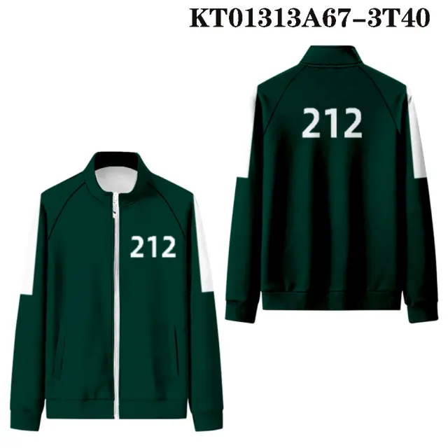 Squid Game Acting Jacket Korean Movies Coat Halloween Cosplay Costume PQ0390