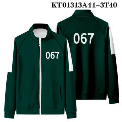 Squid Game Acting Jacket Korean Movies Coat Halloween Cosplay Costume PQ0390