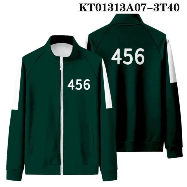 Squid Game Acting Jacket Korean Movies Coat Halloween Cosplay Costume PQ0390