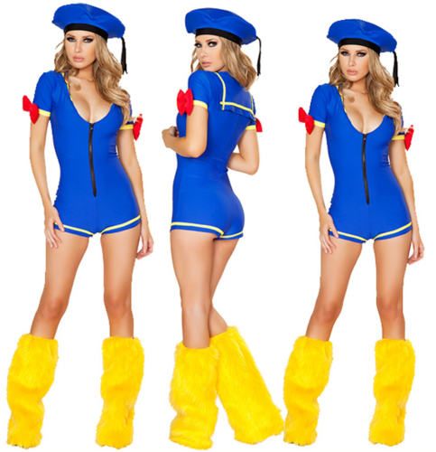 Halloween Sailor Cosplay Fancy Dress Sexy Carnival Modern Navy Costume For Women PQ70381