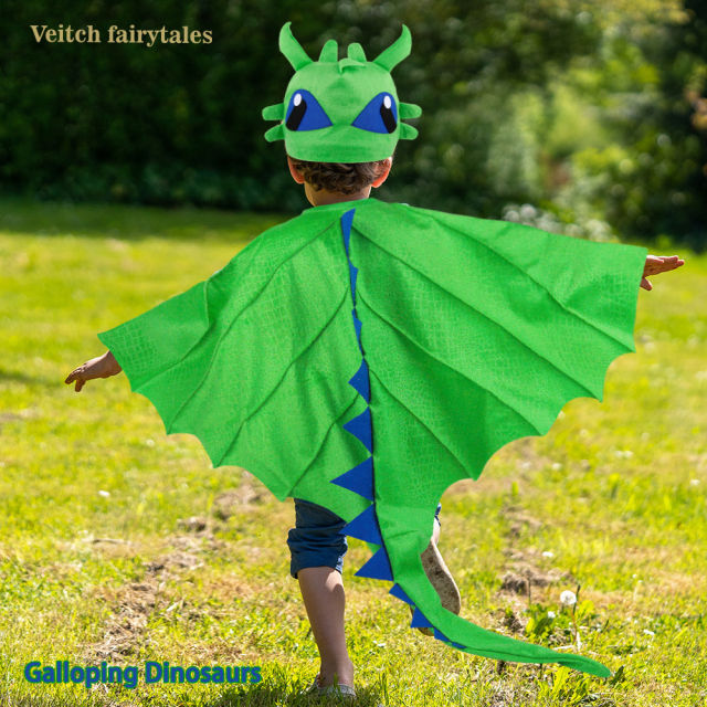 Halloween Dinosaur Wings Children's Carnival Cloak Performance Costume PQ-SP28