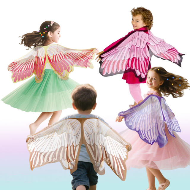 Halloween Eagle Wings Children's Carnival Cloak Performance Costume PQ-SP43