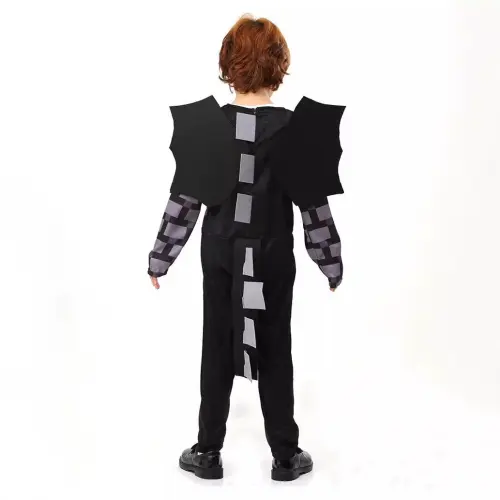 Children Carnival Jumpsuit Cosplay Outfits Minecraft Costume for Kid PQ766