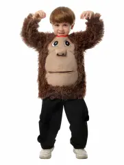 Child Halloween Panda Gorilla Costume for Kid Animal Bunny Lion Jumpsuit PQ53476B