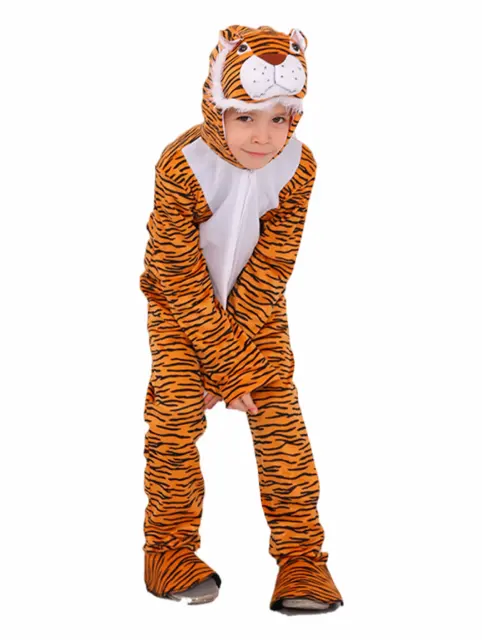 Child Halloween Panda Gorilla Costume for Kid Animal Bunny Lion Jumpsuit PQ53476B