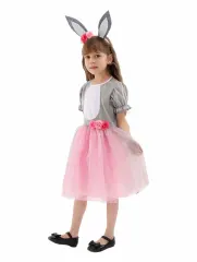Child Halloween Panda Gorilla Costume for Kid Animal Bunny Lion Jumpsuit PQ53476B