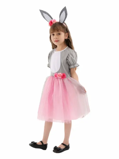 Child Halloween Panda Gorilla Costume for Kid Animal Bunny Lion Jumpsuit PQ53476B
