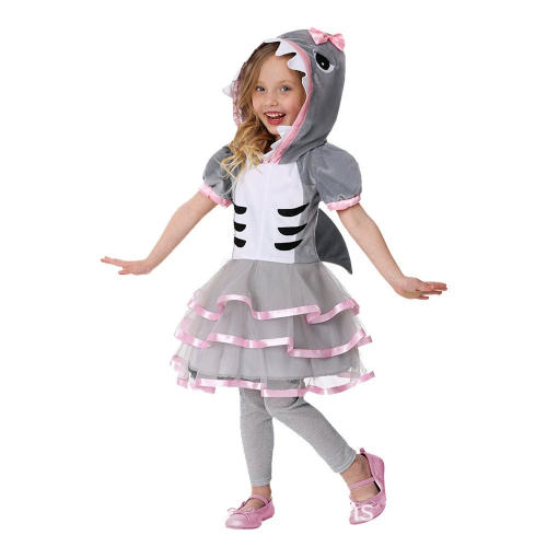 Kid Halloween Cute Shark Costume for Children Marine Life Octopus Jumpsuit PQ53476C