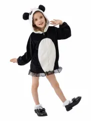 Child Halloween Panda Gorilla Costume for Kid Animal Bunny Lion Jumpsuit PQ53476B