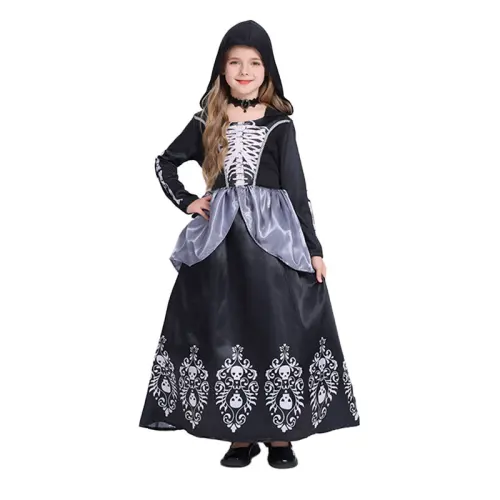 Kid Vampire Costume Halloween Party Costume Child Witch Fancy Dress PQ1968