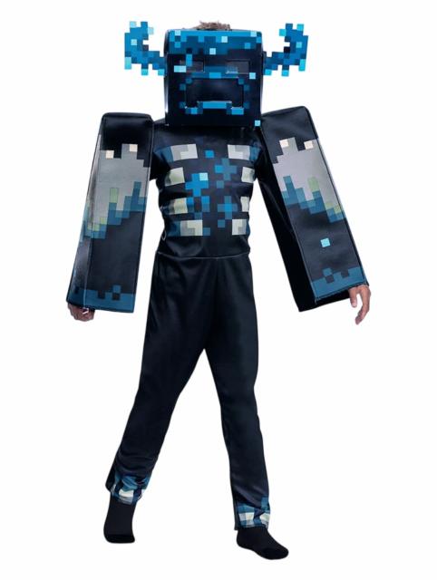 Halloween Minecraft Costume for Kid Carnival Jumpsuit Cosplay Outfits PQ3683
