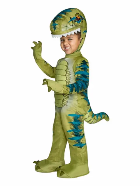 Kid Dinosaur Costume Halloween Party Outfit Child Carnival Animal Jumpsuit PQ-QS35