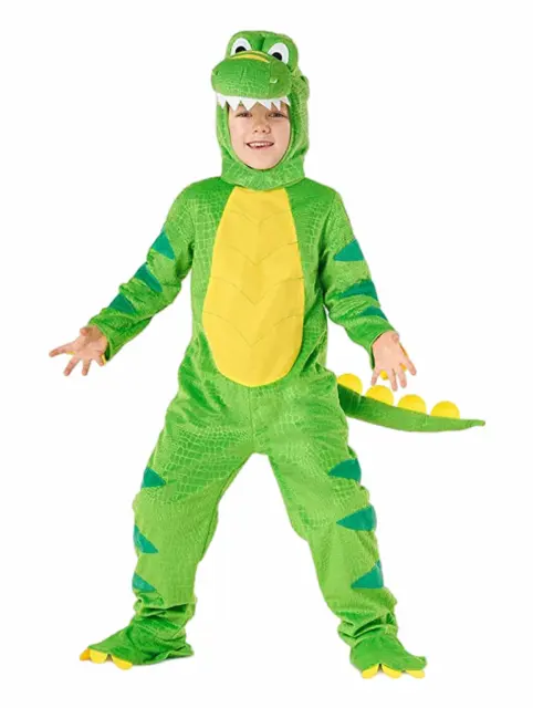 Kid Dinosaur Costume Halloween Party Outfit Child Carnival Animal Jumpsuit PQ-QS35
