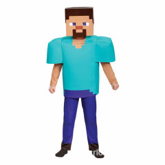 Halloween Minecraft Costume for Kid Carnival Jumpsuit Cosplay Outfits PQ3683