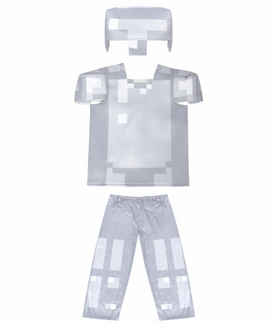 Halloween Minecraft Costume for Kid Carnival Jumpsuit Cosplay Outfits PQ3683