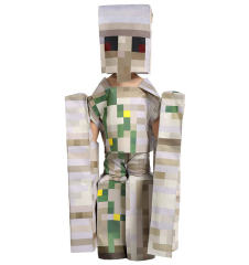 Halloween Minecraft Costume for Kid Carnival Jumpsuit Cosplay Outfits PQ3683