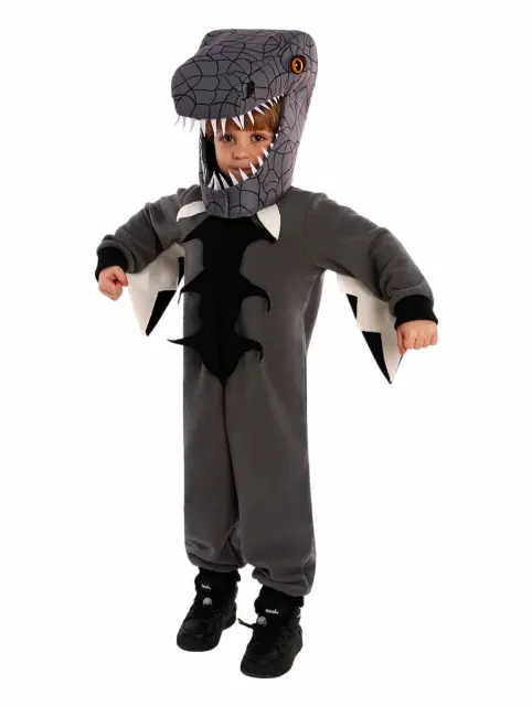 Kid Dinosaur Costume Halloween Party Outfit Child Carnival Animal Jumpsuit PQ-QS35