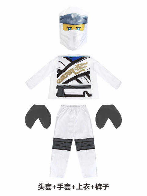 Halloween Phantom Ninja Costume for Kid Carnival Uniform Cosplay Outfits PQ4229