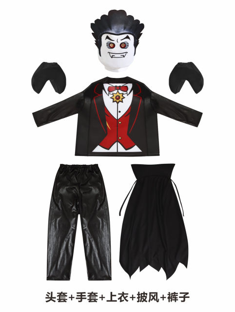 Halloween Phantom Ninja Costume for Kid Carnival Uniform Cosplay Outfits PQ4229