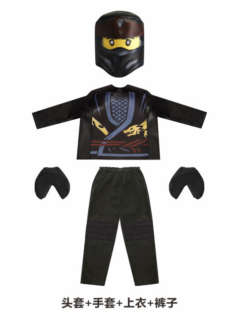 Halloween Phantom Ninja Costume for Kid Carnival Uniform Cosplay Outfits PQ4229