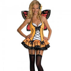 Halloween Elf Fancy Dress Carnival Cosplay Outfit Sexy Princess Costume With Butterfly Wing PQ4662