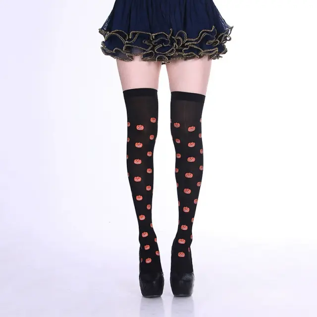 Women Halloween Stockings Cosplay Tights Club Wear PQ0309