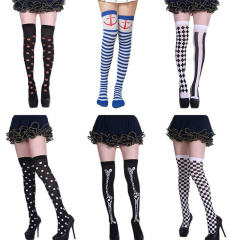 Women Halloween Stockings Cosplay Tights Club Wear PQ0309