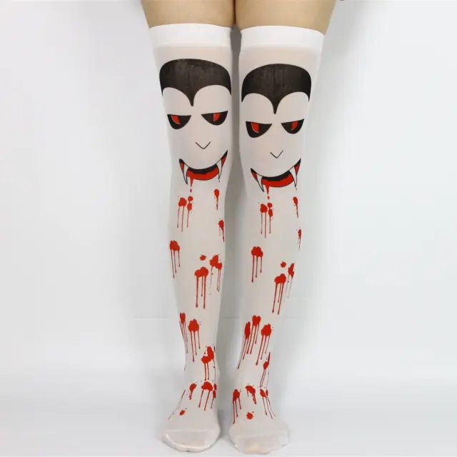 Women Halloween Stockings Cosplay Tights Club Wear PQ0309