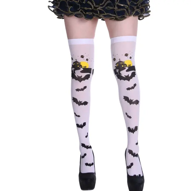 Women Halloween Stockings Cosplay Tights Club Wear PQ0309