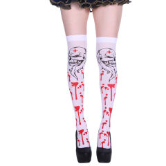 Women Halloween Stockings Cosplay Tights Club Wear PQ0309