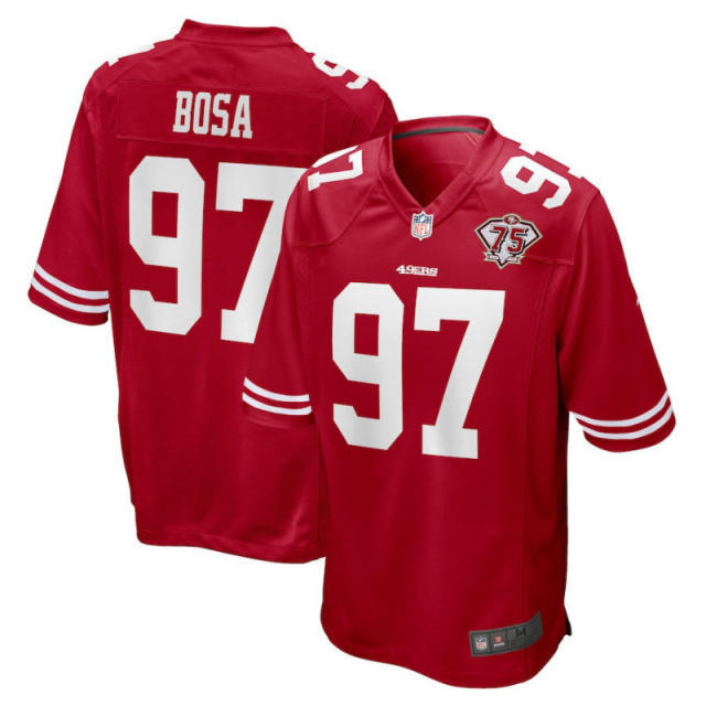 NFL Fan Apparel San Francisco 49ers American Football Uniform Sport Jersey PQ1592A
