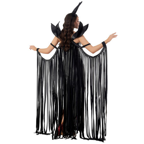 Maleficent Role Playing Costume For Woman Devil Witch Outfit Cosplay Uniform PQ99083
